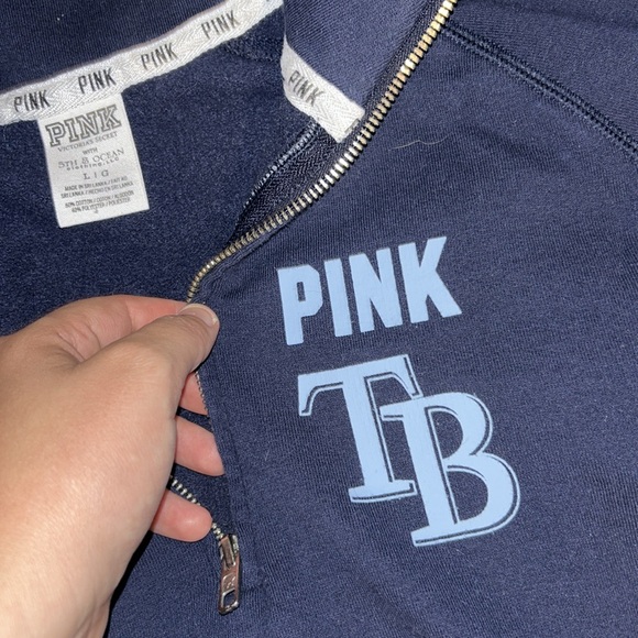 Tampa Bay Pink VS COLLEGIATE Large Jacket - Picture 2 of 3